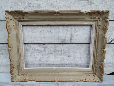 Ancien Cadre Montparnasse Bois Sculpt Format 6P 1 Loches (37)