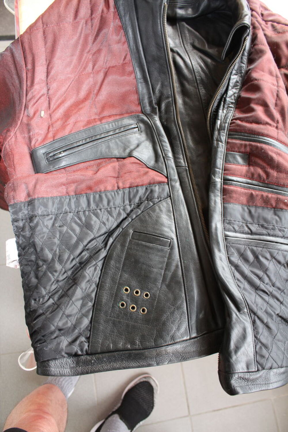 blouson de cuir Vêtements