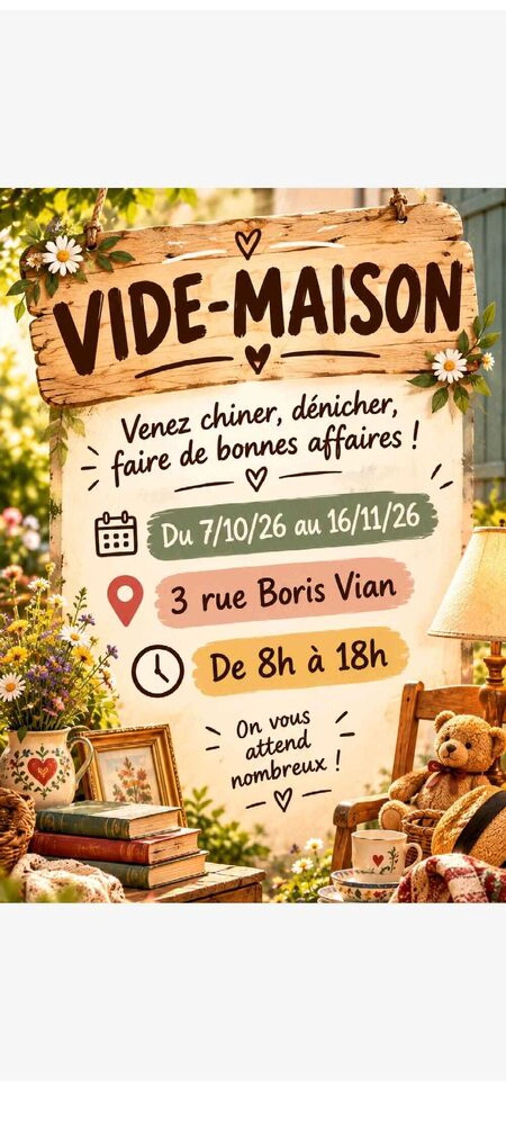 Vide Maison Vêtements enfants