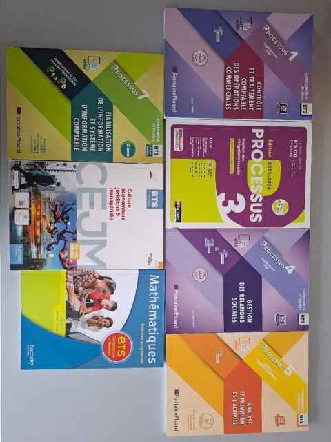 Manuels  BTS comptabilité NEUFS 150 Saint-Rigomer-des-Bois (72)