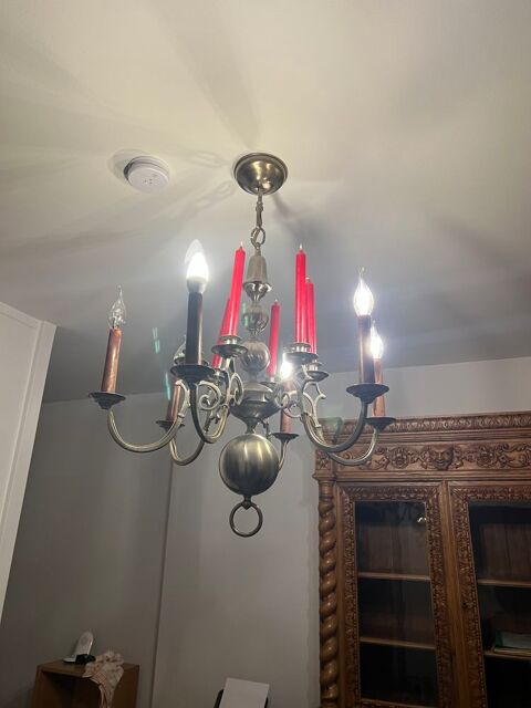 Lustre �tain boule pleine 30 Millau (12)