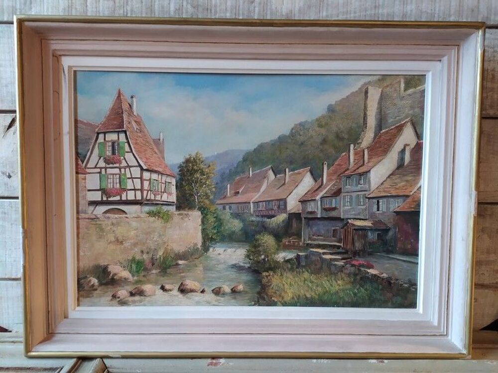 Tableau Paysage d'Alsace Kaysersberg 