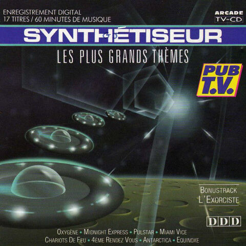 cd Synthtiseur - Les Plus Grands Thmes (etat neuf) 10 Martigues (13)