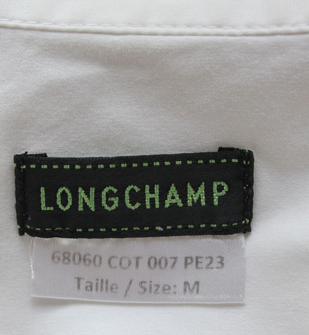 Chemise blanche LONGCHAMP T.M Vêtements