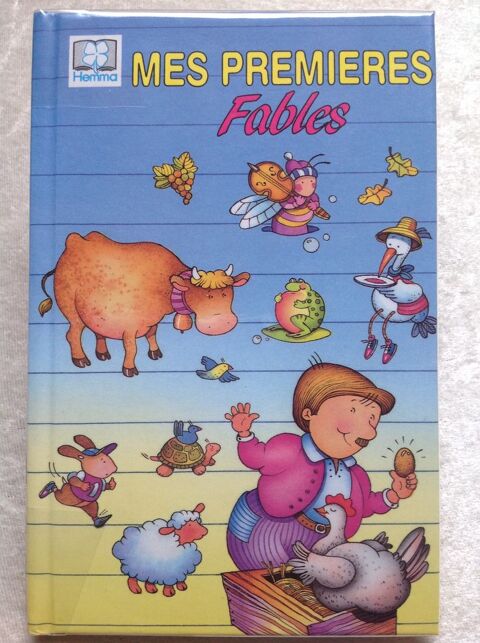 MES PREMI�RES FABLES JEAN DE LA FONTAINE �d. EMMA Envoi Poss 3 Tr�gunc (29)
