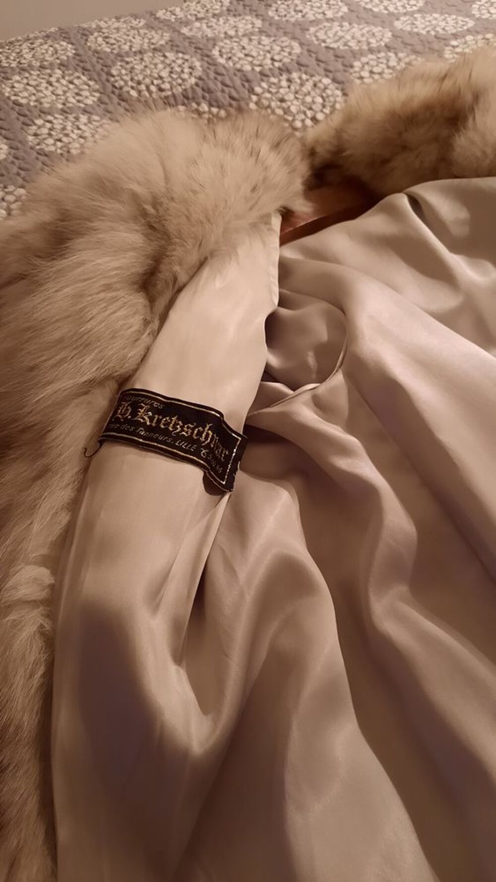 veste fourrure Vêtements