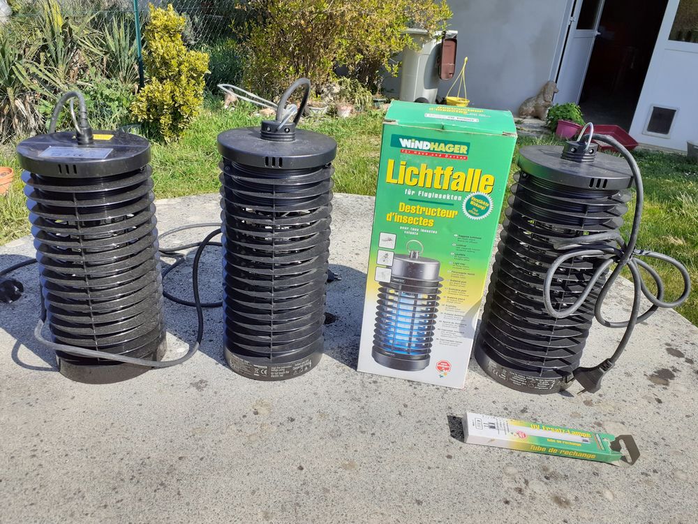 Lot 3 Lampes Anti-Moustiques : Mosquito, Windhager,... Bricolage
