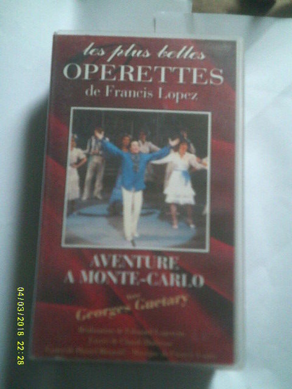 Aventure a Monte Carlo ( francis lopez) operette filmee
DVD et blu-ray