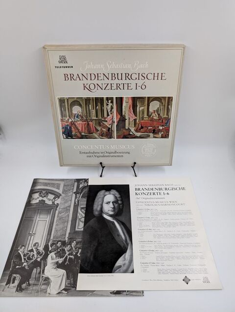 Coffret Vinyle 33 tours Johann Sebastien Bach 7 Vulbens (74)