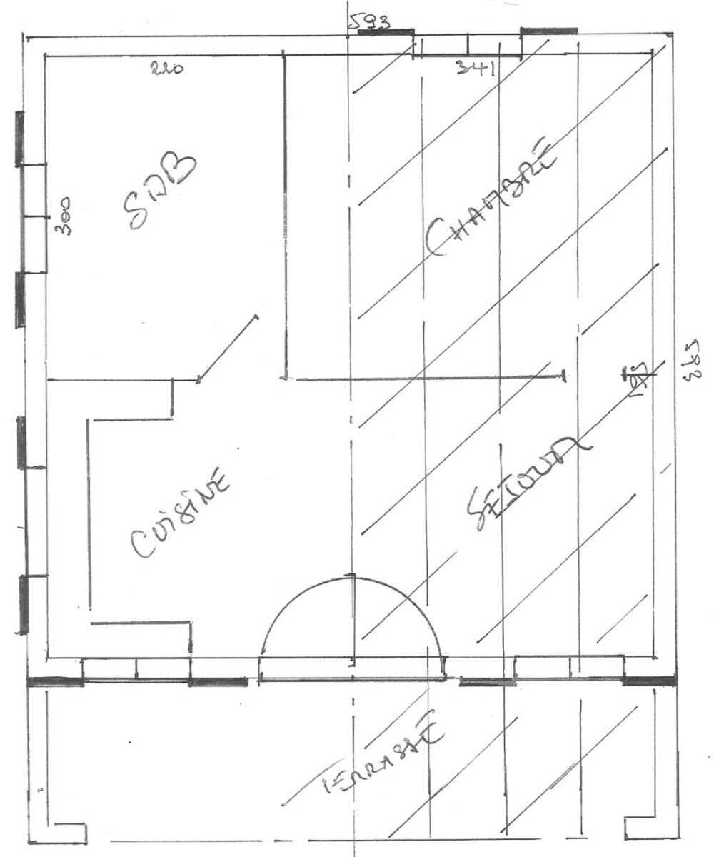 Vente Chalet chalet 30 m2 sur terrain 300m2 en seine et marne Livry-sur-seine