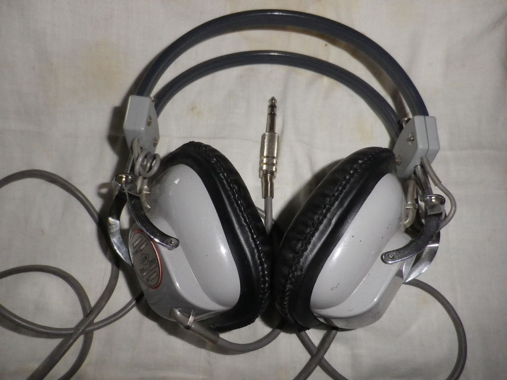 CASQUE HEADPHONE LEM DR80C MONO VINTAGE TYPE ORTF 70&quot; Audio et hifi