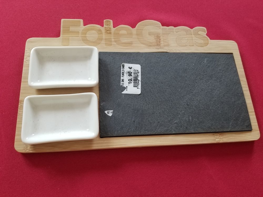Plateau &agrave; foie gras neuf Electroménager