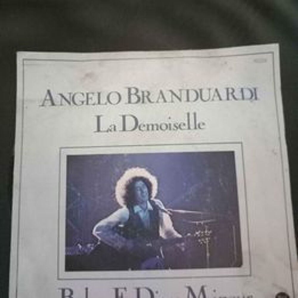 45 tours Angelo Branduardi la demoiselle CD et vinyles