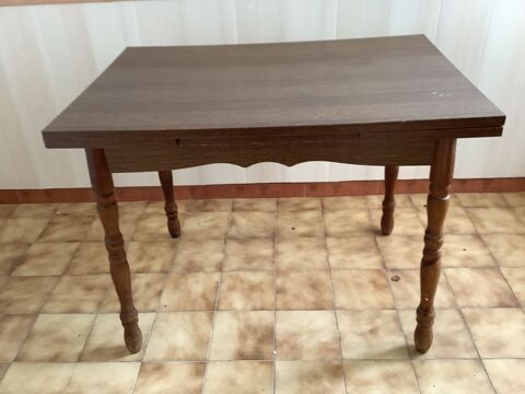 table de cuisine en bois avec 2 rallonges aux extr� 40 Aubin (12)