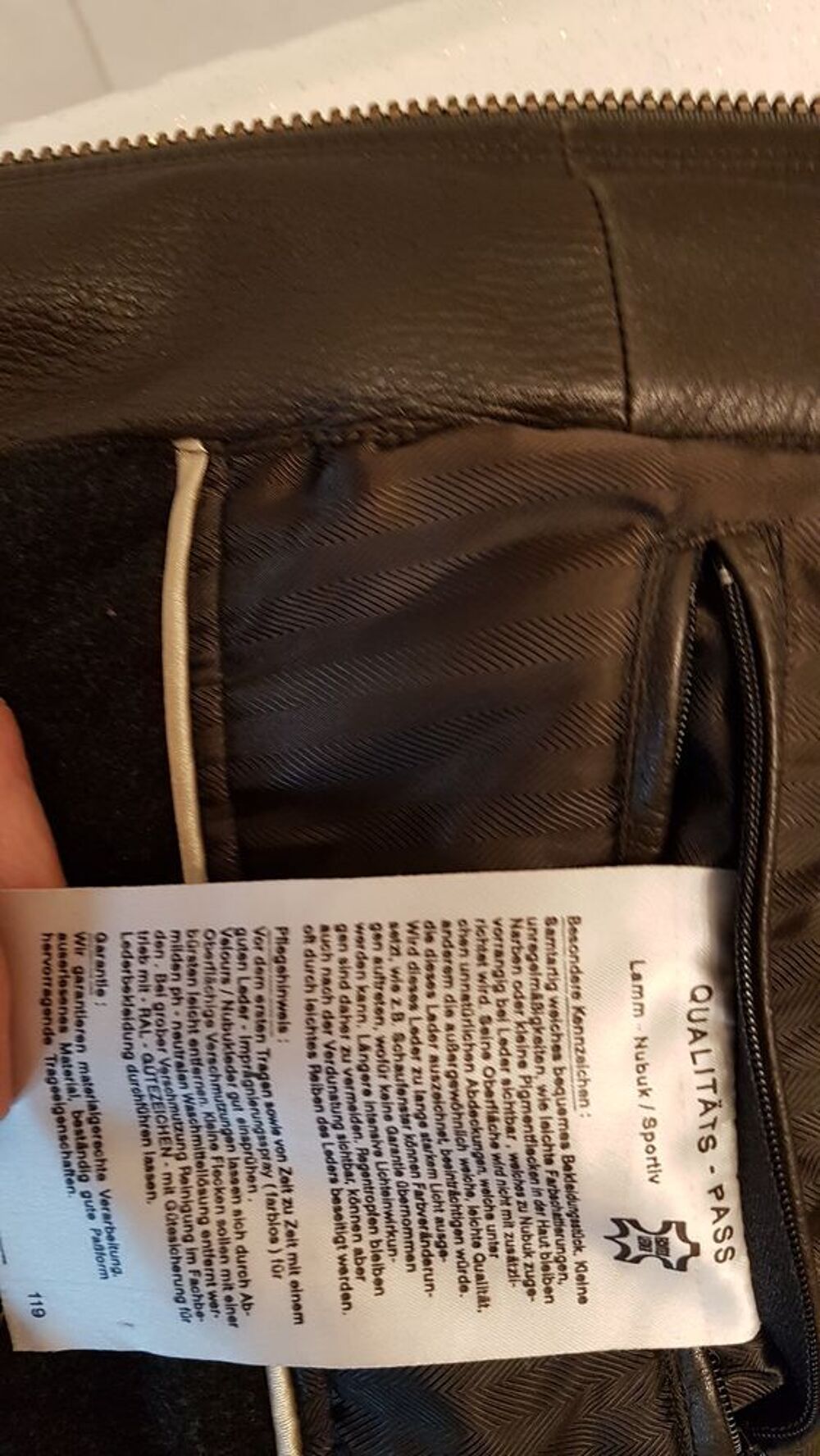 Manteau homme en peau Vêtements