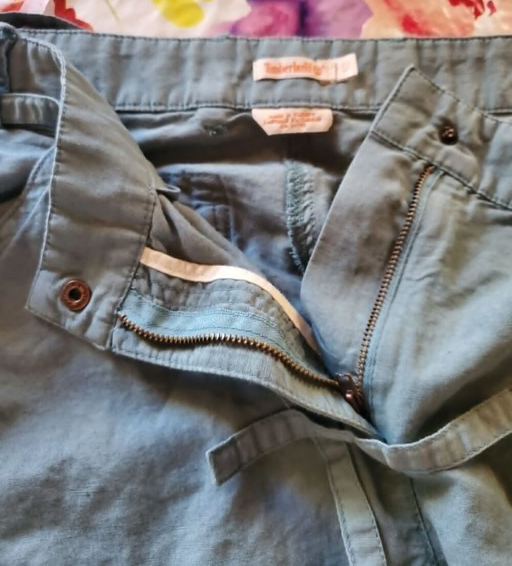 PANTALON FEMME VERT AMANDE TIMBERLAND Taille US 10 Vêtements