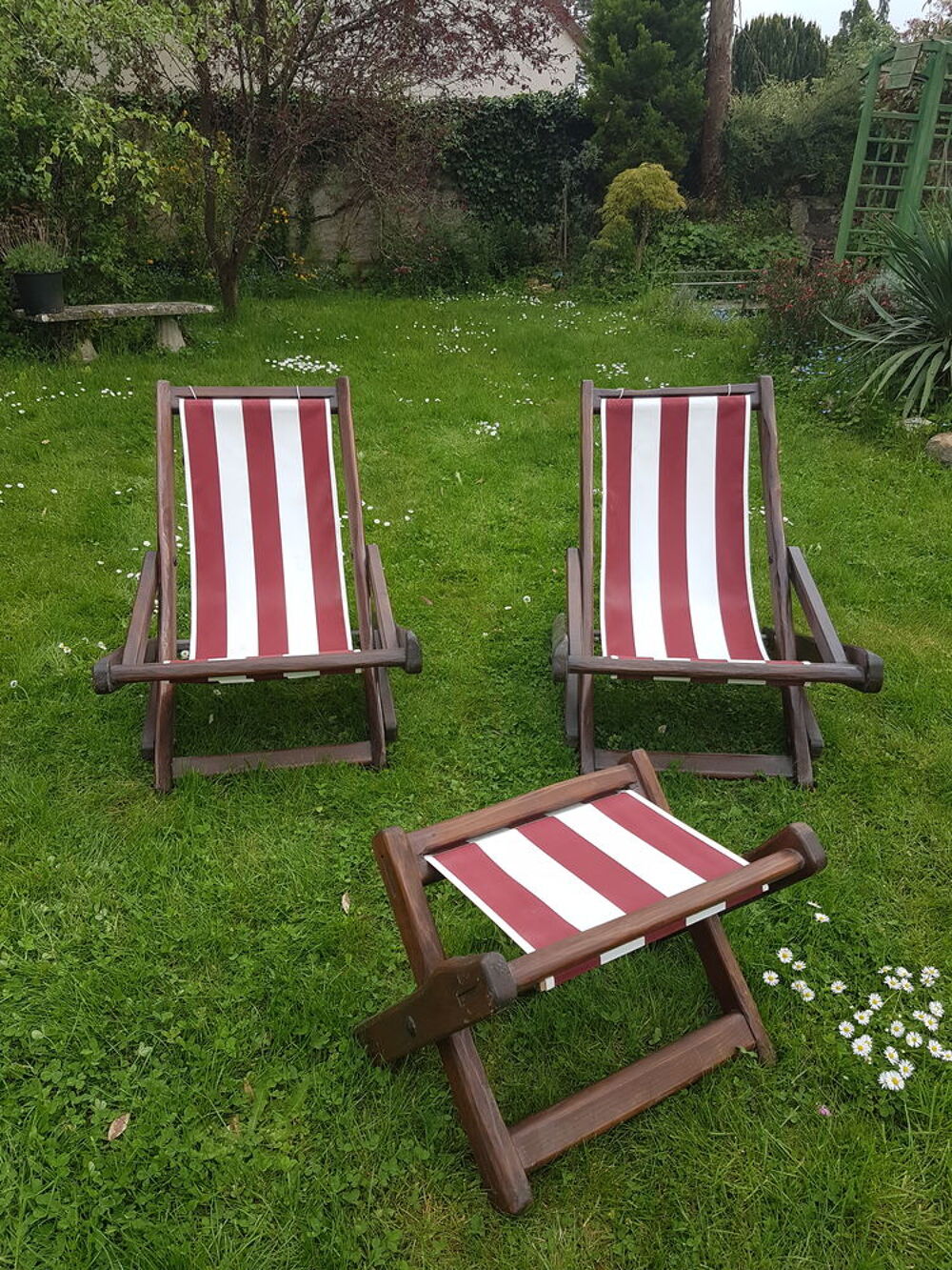 salon de jardin en bois rustique Jardin