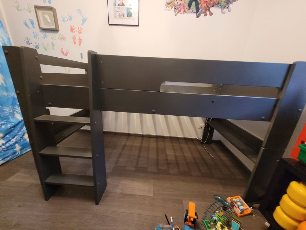 Lit enfant mi-hauteur 90x190 Mobilier enfants