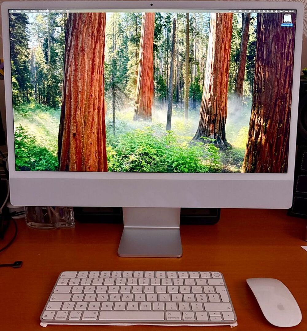 iMac 24" Silver 2021 - 16go ram - 2T SSD Matériel informatique