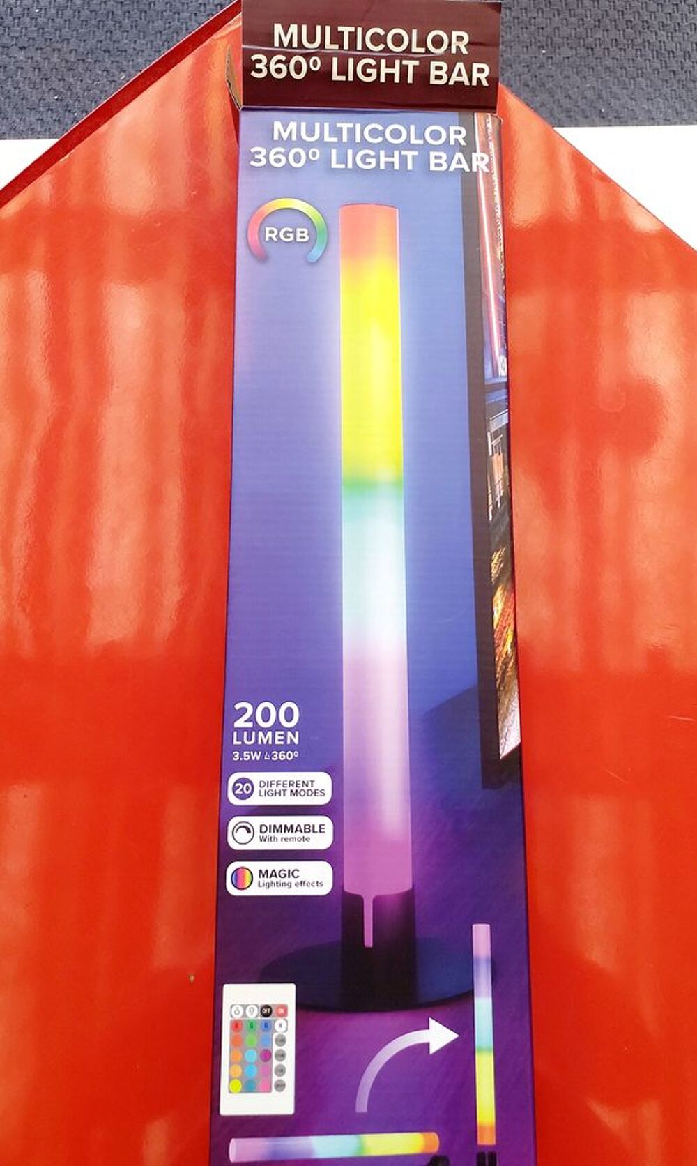 Lampe veilleuse d&eacute;corative avec 20 modes d &eacute;clairage Décoration