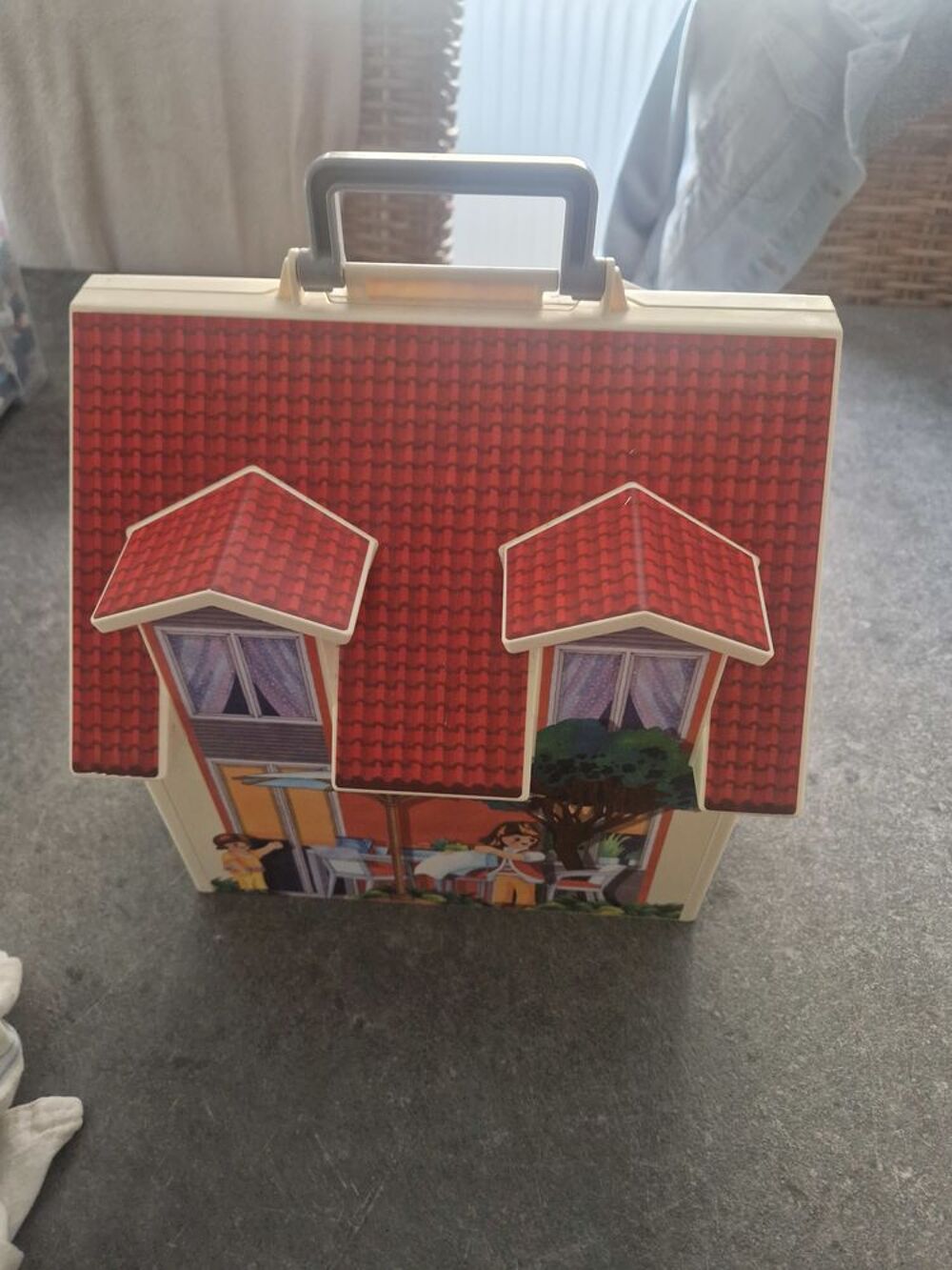Maison Playmobil portable avec poign&eacute;e Jeux / jouets