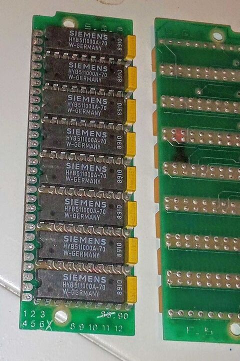 deux m�moires macplus. 1989 25 Lampertheim (67)