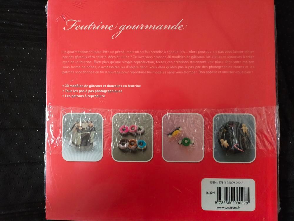 Livre tutti frutti - Feutrine gourmande Volume 1 Livres et BD