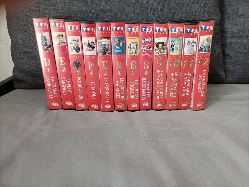VHS De Funes DVD et blu-ray