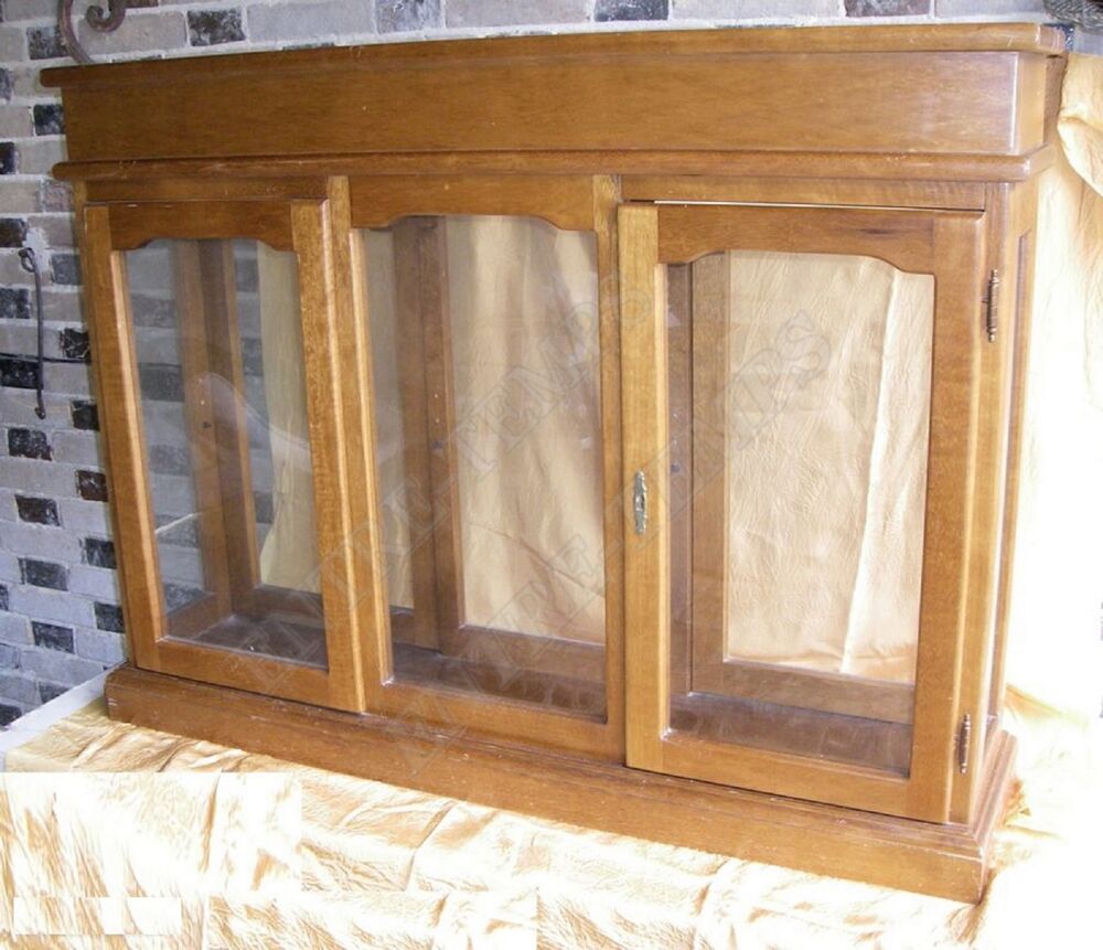 RARE VITRINE ENTRE DEUX, DOUBLE FACE ARTISANALE Meubles