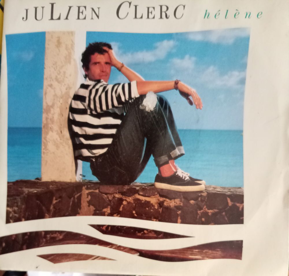 JULIEN CLERC / 9 X DISQUES VYNIL 45 TOURS / CD et vinyles