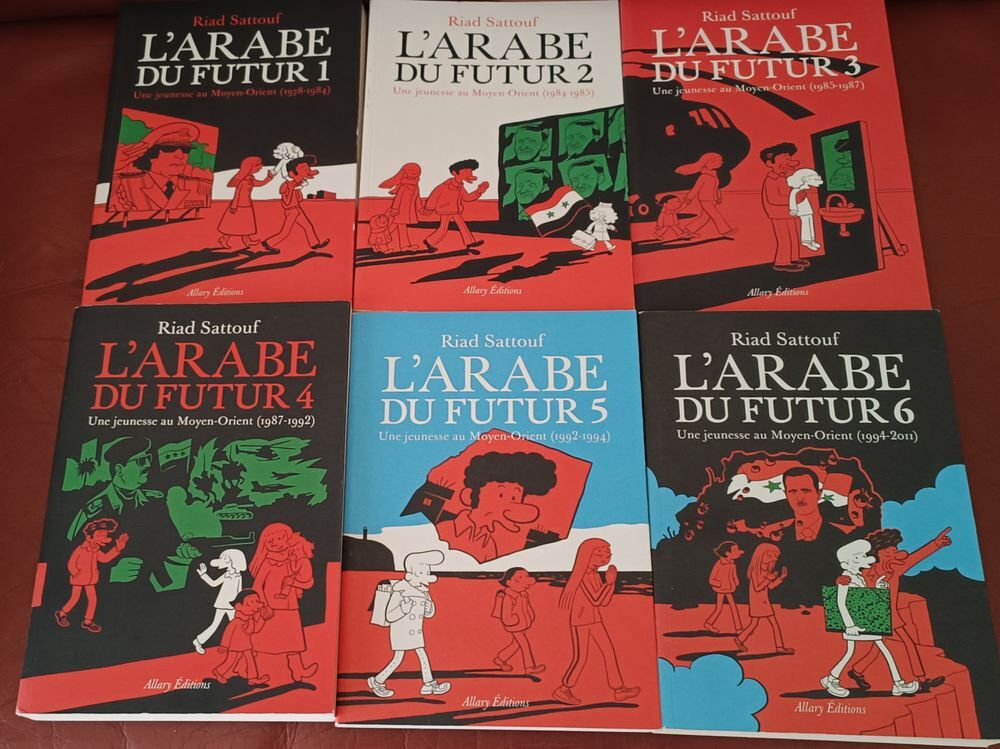 BD L'ARABE DU FUTUR Livres et BD