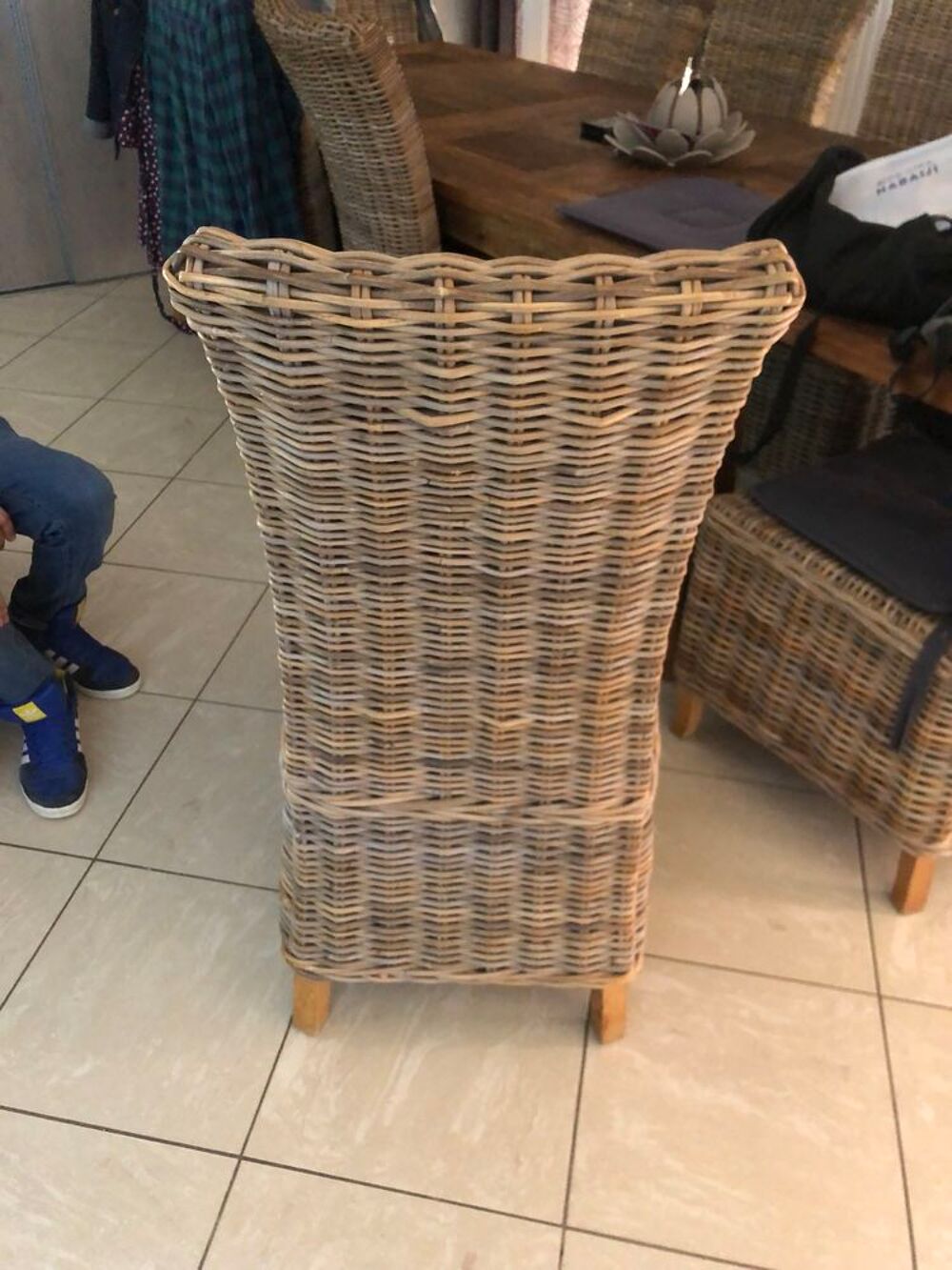 4 Fauteuils de salle &agrave; manger / chaises de salle &agrave; manger Meubles