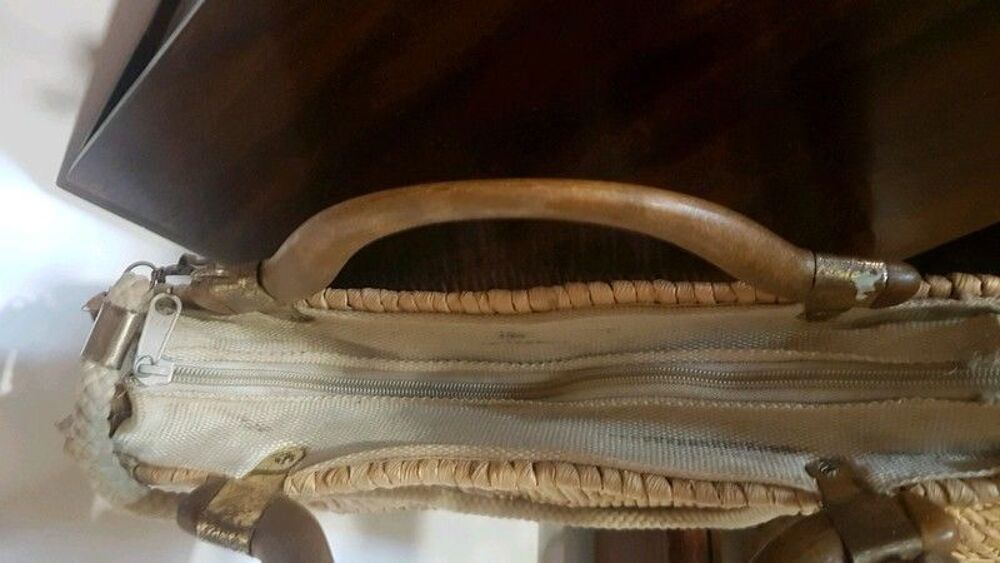Sac a main vintage Fabio cr&eacute;ation Italie Maroquinerie