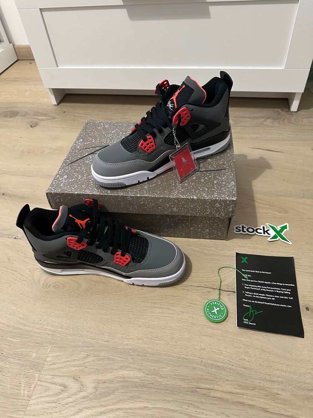Jordan 4 infrared Chaussures