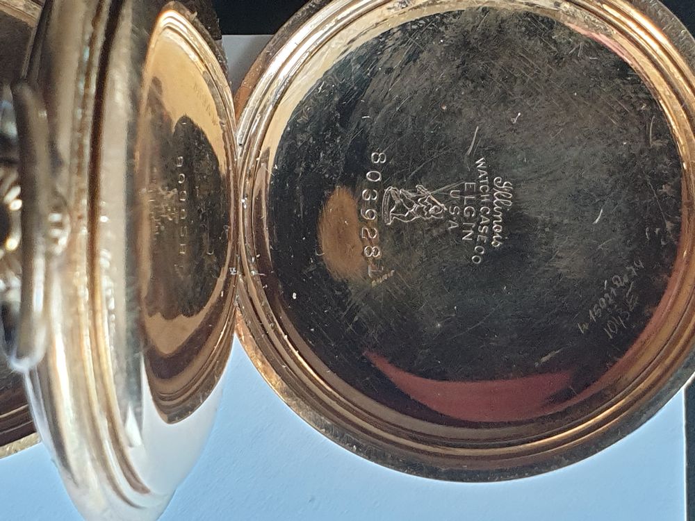 Montre Gousset illinois watch case co Bijoux et montres