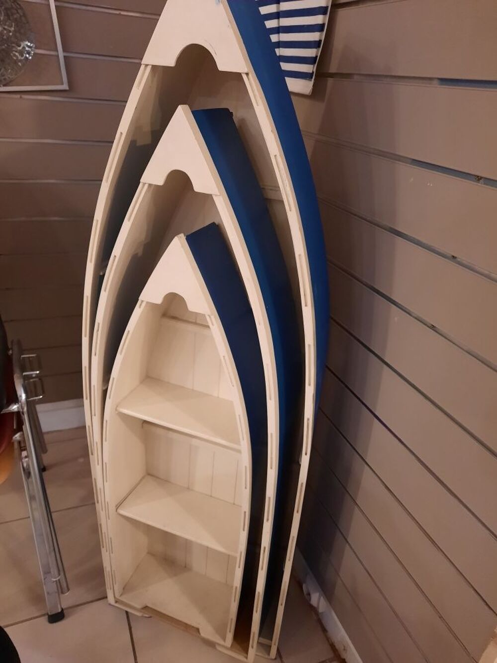 3 barques deco Décoration