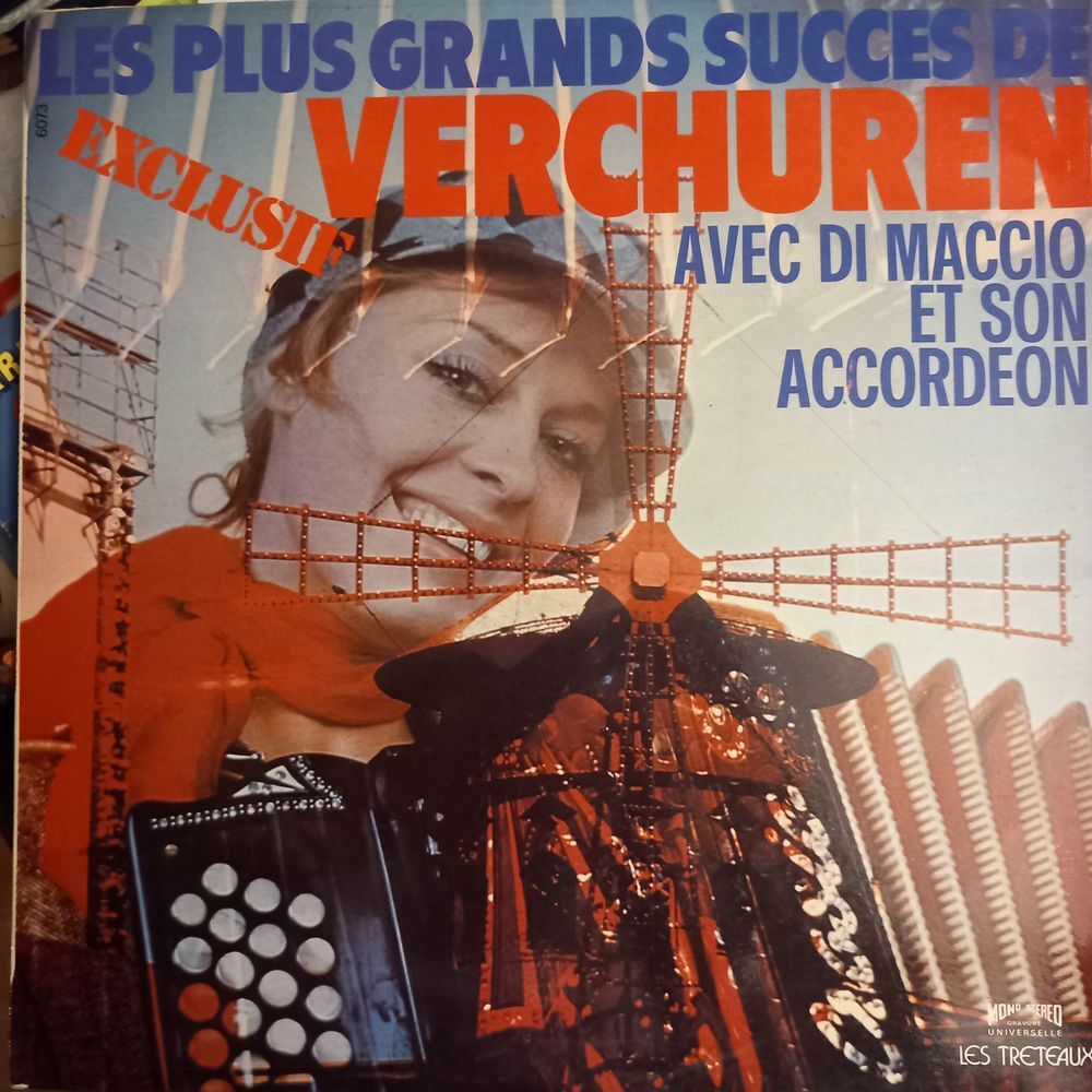 ANDRE VERCHUREB / 10 X DISQUES VYNIL 33 TOURS CD et vinyles