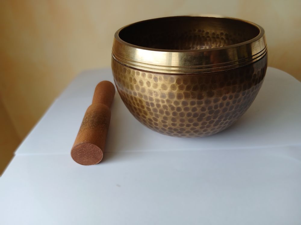 Bol chantant tibetain_12cm_Nepal Instruments de musique