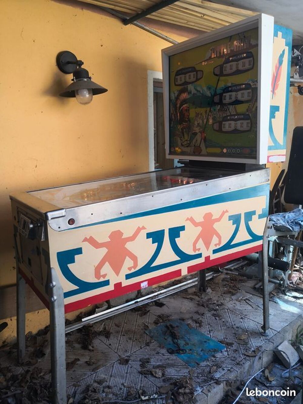  Flipper pinball little chief 1975 collection Consoles et jeux vidéos