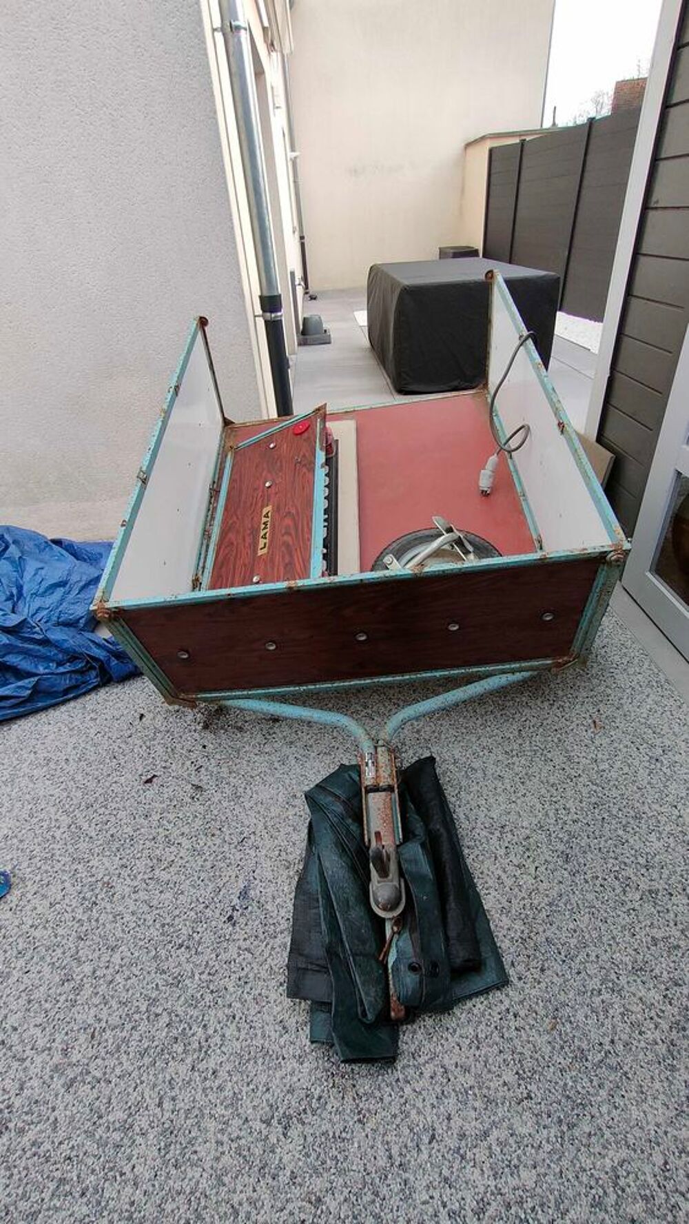 Remorque bagag&egrave;re LAMA Bricolage