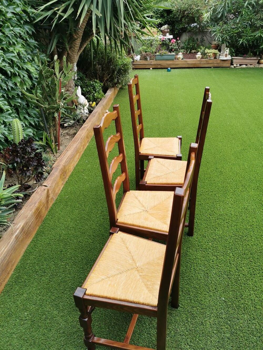 Chaises en h&ecirc;tre massif Meubles