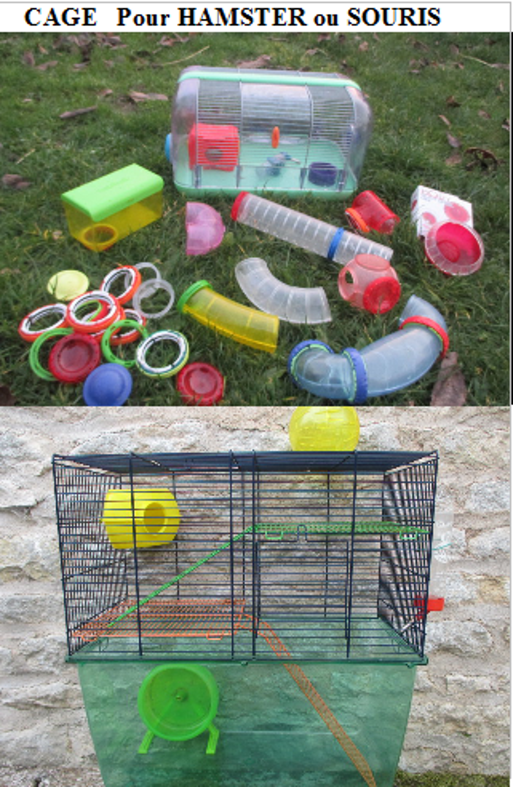   cages pour petit rongeur 