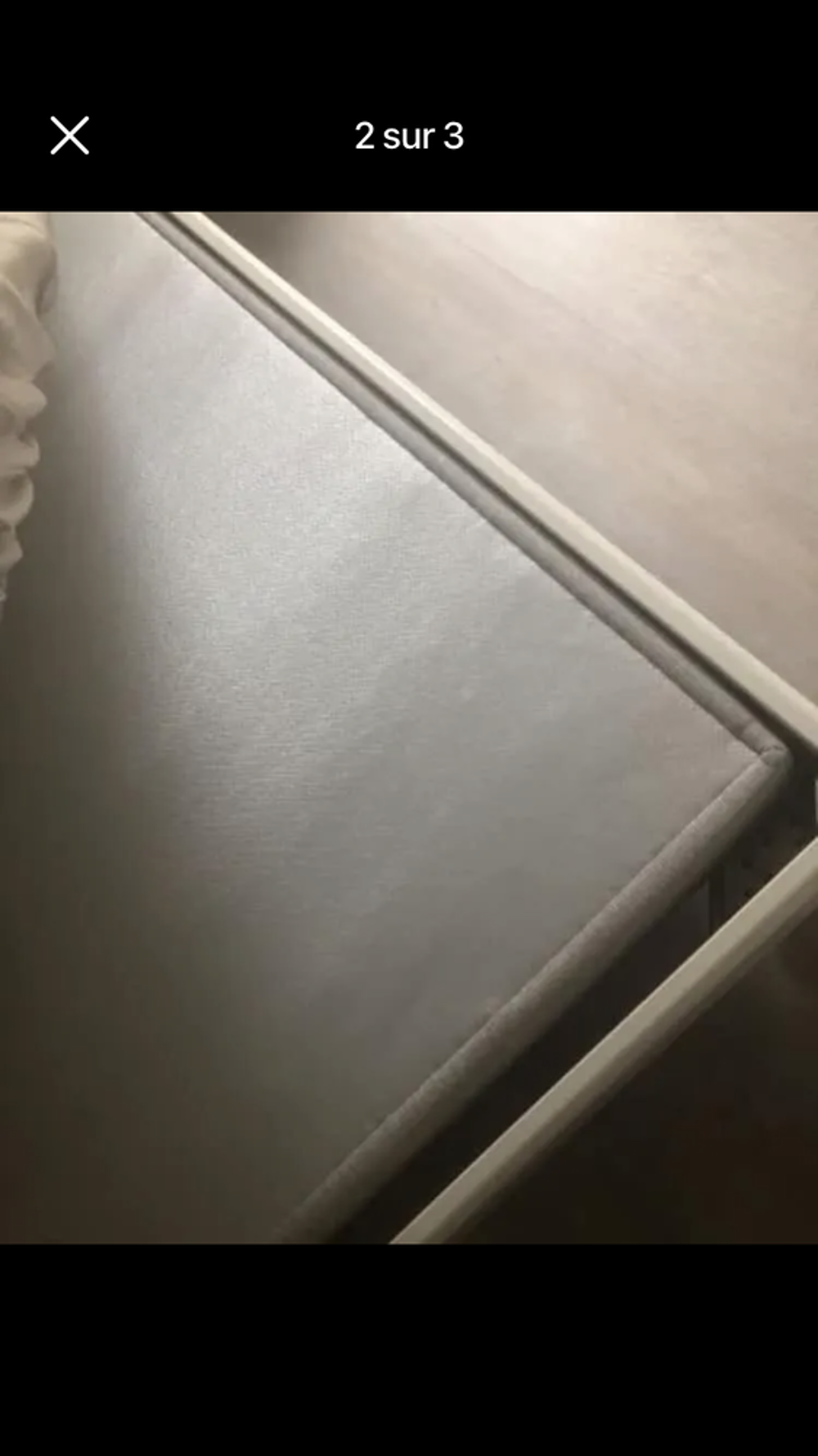 Lit entier sommier + matelas + contour de lit Meubles