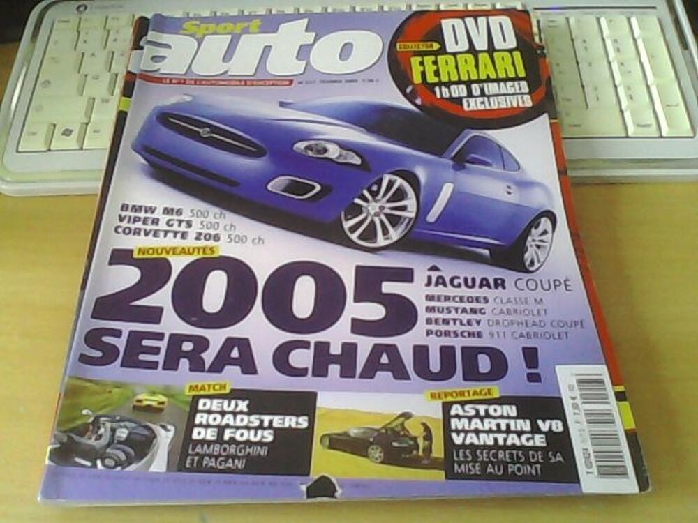 Revues Sport Auto n&deg; 502 - 517 - 528 Livres et BD