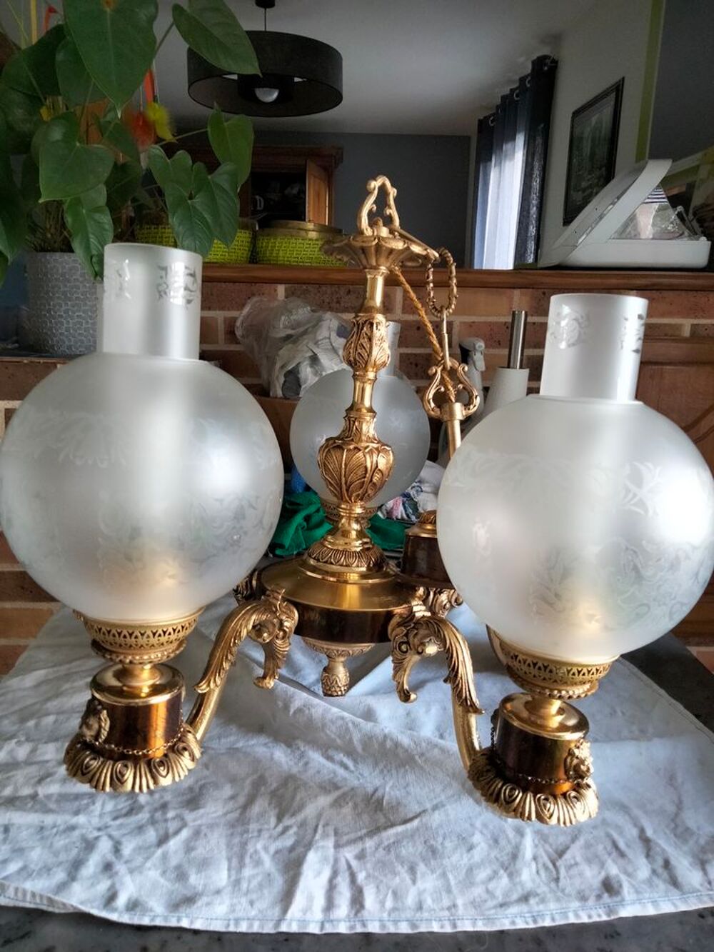 Lustre style Empire Décoration