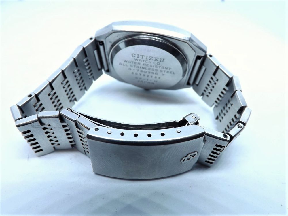 Rare montre Citizen Quartz Crystron 1978 Bijoux et montres