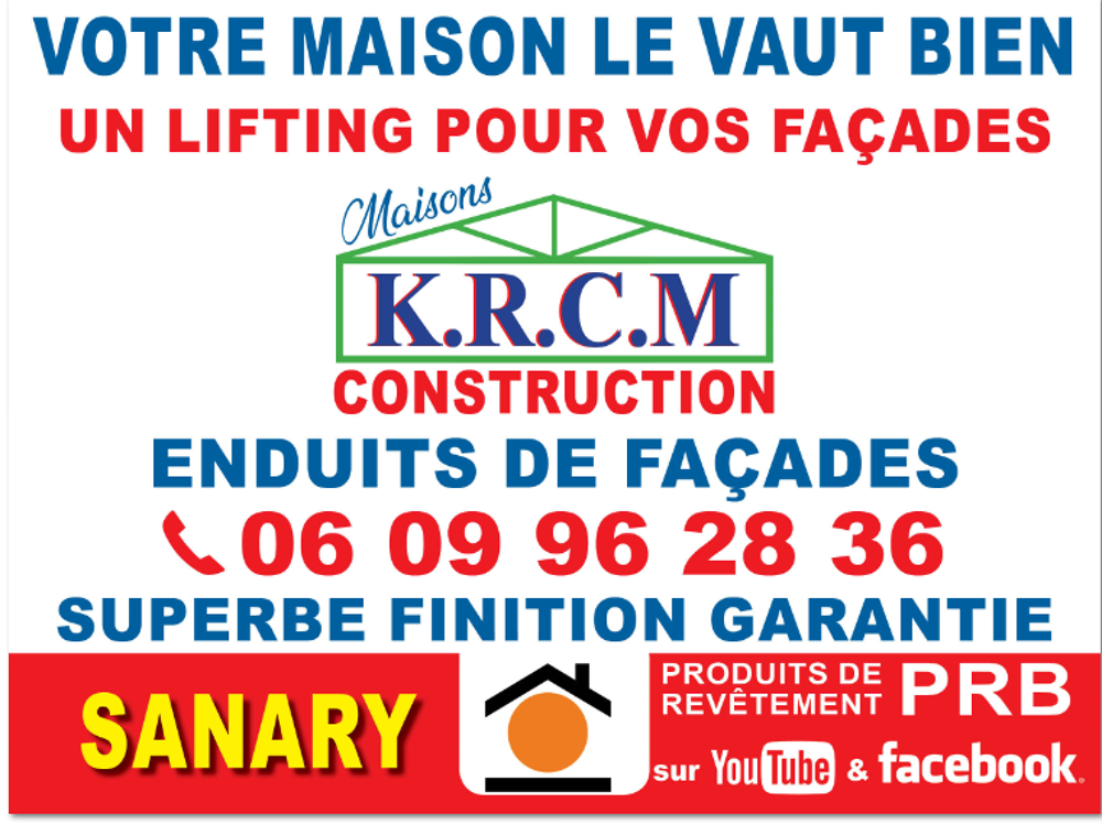   POUR UNE RENOVATION RAVALEMENT FACADES ET MURS DE CLOTURES   