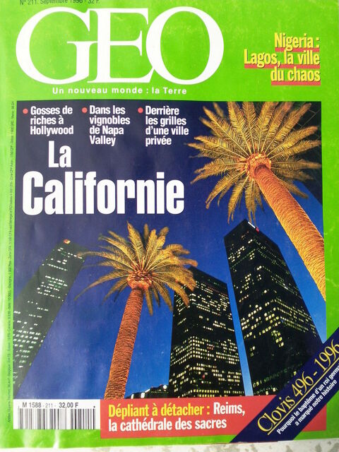 GEO N211 Septembre 96 La Californie 0 Arros-de-Nay (64)