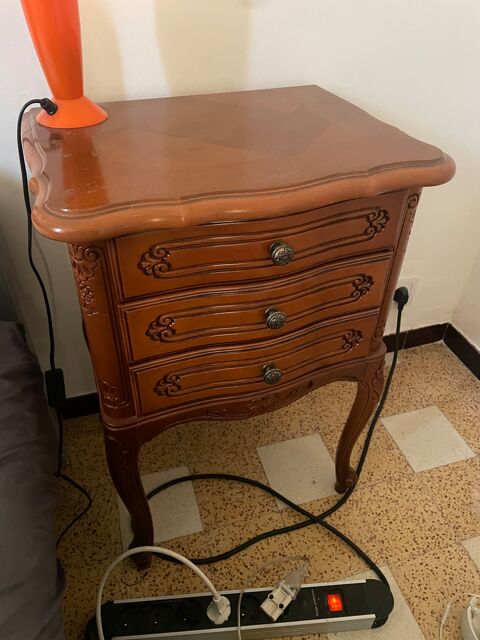 Table de chevet 3 tiroirs en bois  10 Aix-en-Provence (13)