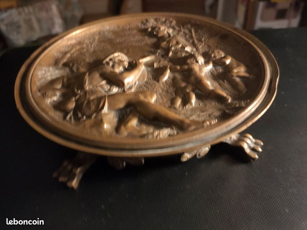 plat bronze dor&eacute; mythologie grec antique grece rome italie 